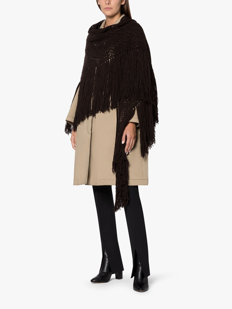 Mackintosh CHIARA IS | EARTH BROWN WOOL SHAWL outlook