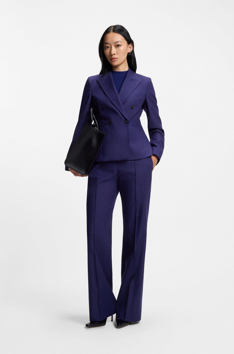 BOSS REGULAR-FIT BLAZER IN VIRGIN-WOOL TWILL outlook