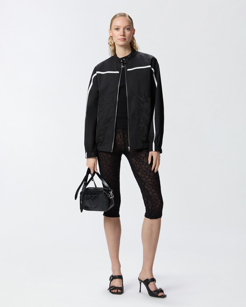 PINKO KNEE-HIGH LEGGINGS IN STRETCH LACE outlook