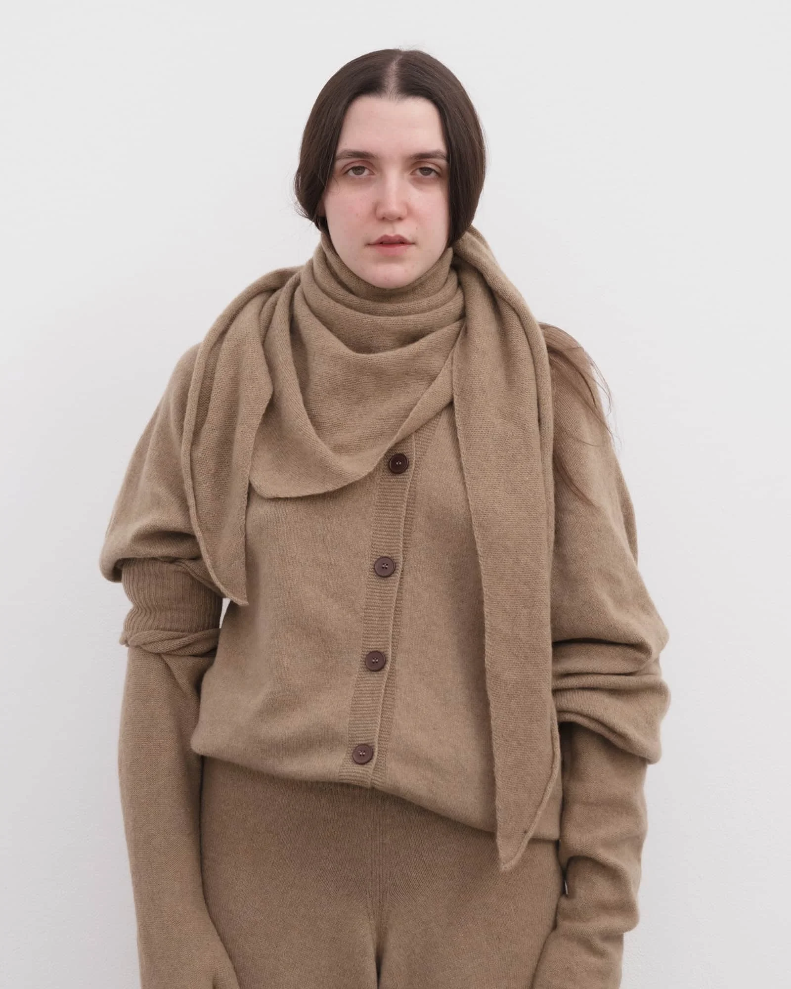 Trin Scarf - Recycled Cashmere - 1