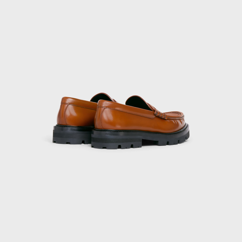 CELINE MARGARET PENNY CHUNKY LOAFER in POLISHED BULL outlook