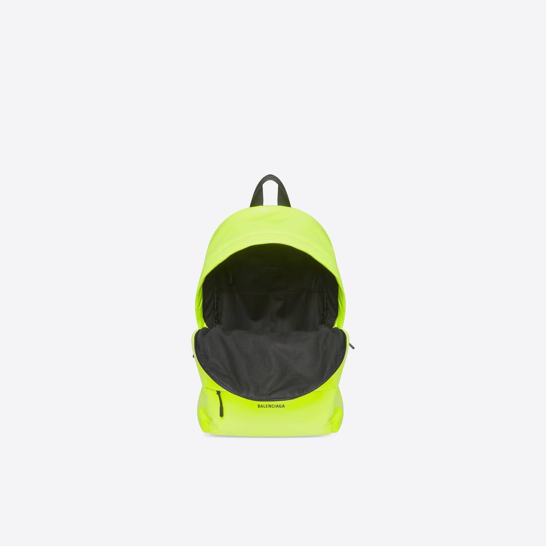 Men's Puffy Backpack in Yellow - 4