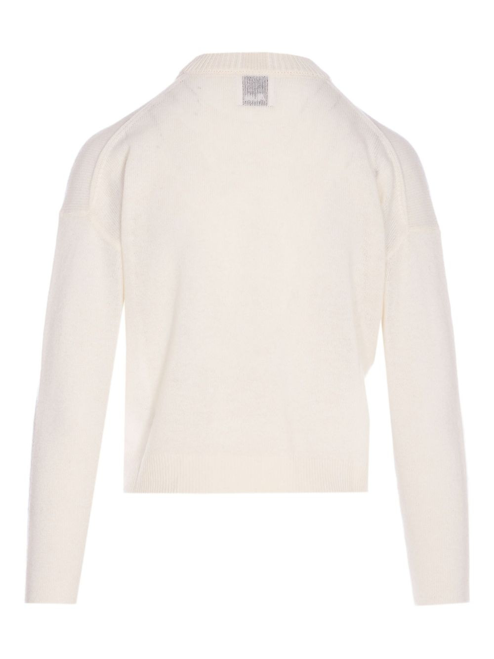 round-neck long-sleeve sweater - 2