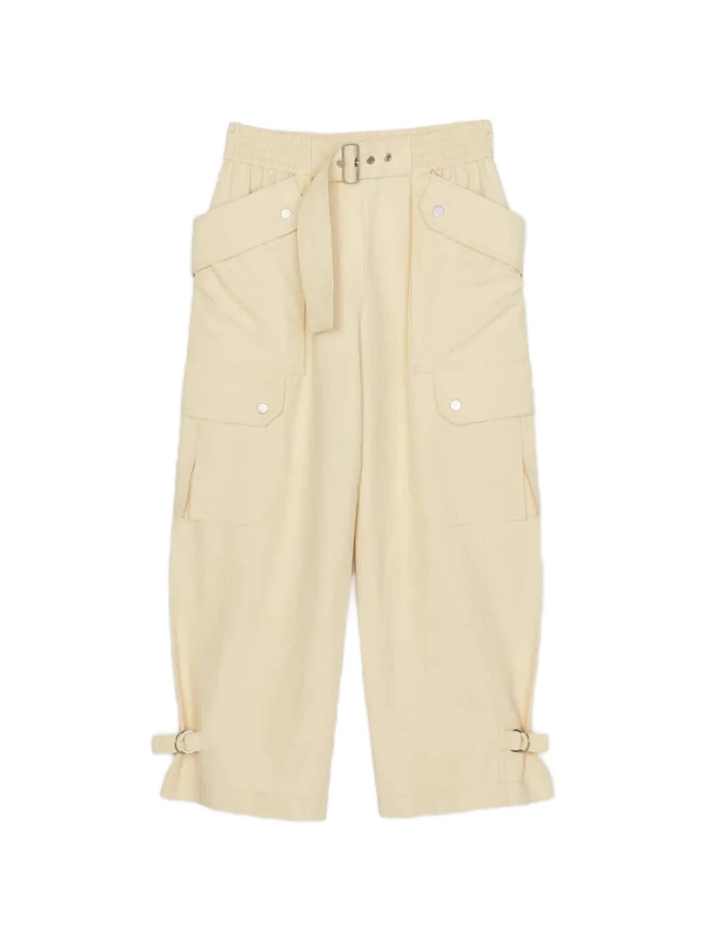 buckled cargo pants - 1