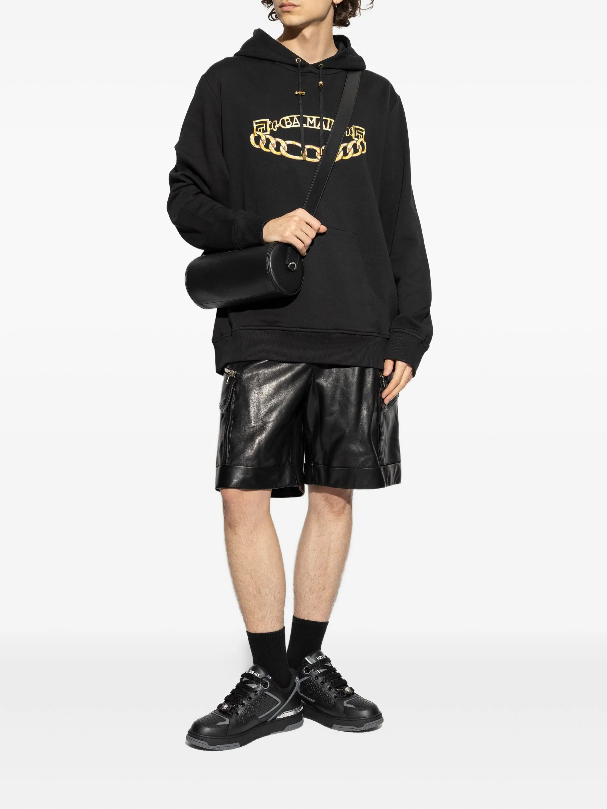 logo-print hoodie - 2
