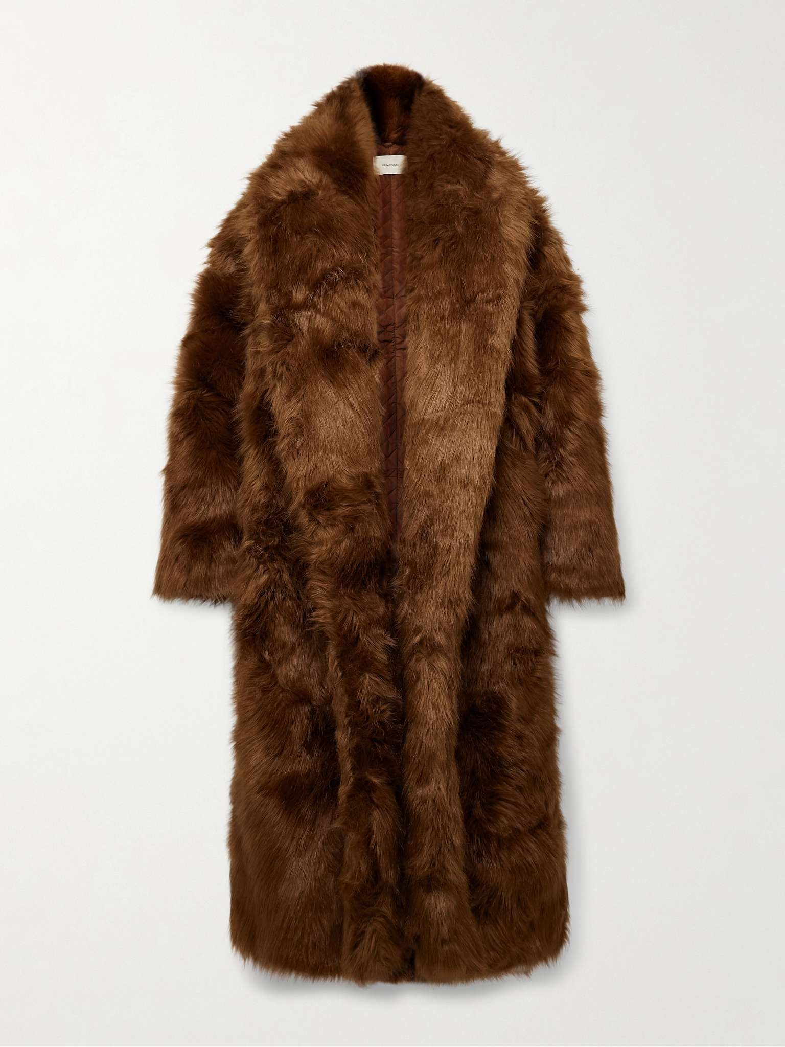 Vast Oversized Faux Fur Coat - 1