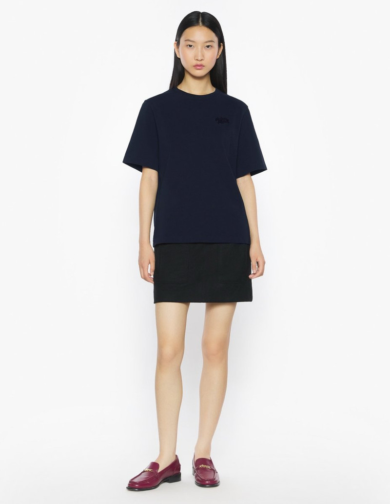 Maison Kitsuné MAISON KITSUNE HANDWRITING COMFORT TEE-SHIRT outlook