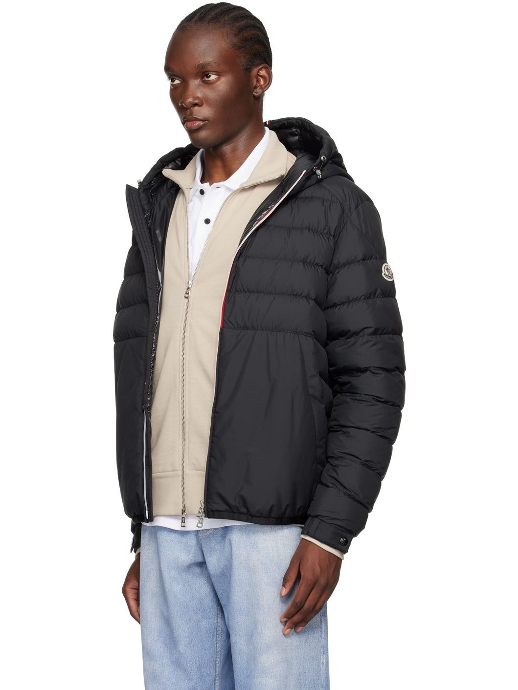 Black Glarey Down Jacket - 4