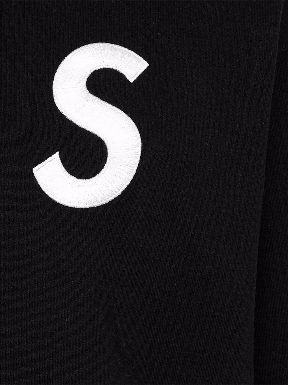 S logo split hoodie - 3