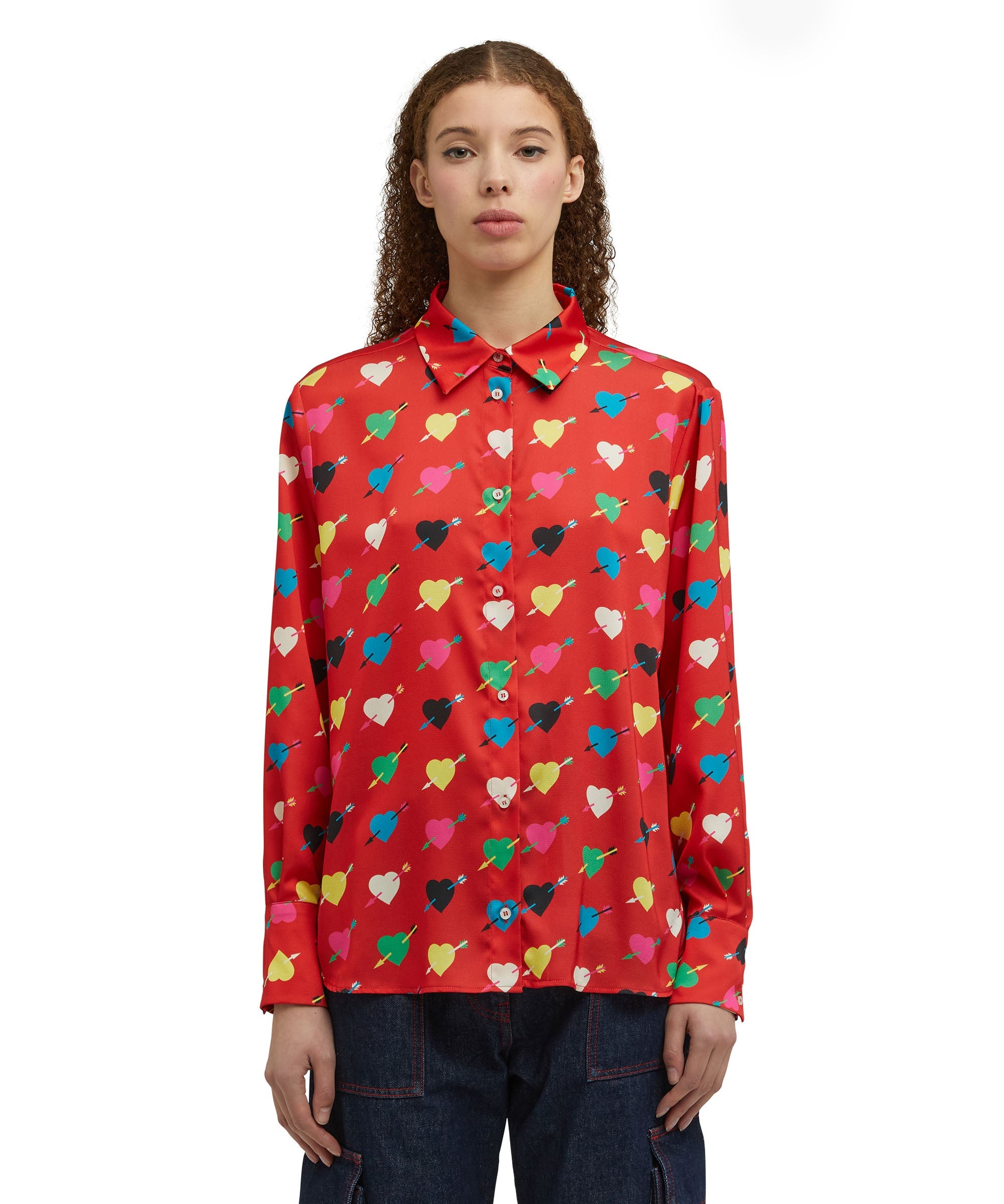 Shirt with "Arrowed Heart Print" motif - 2