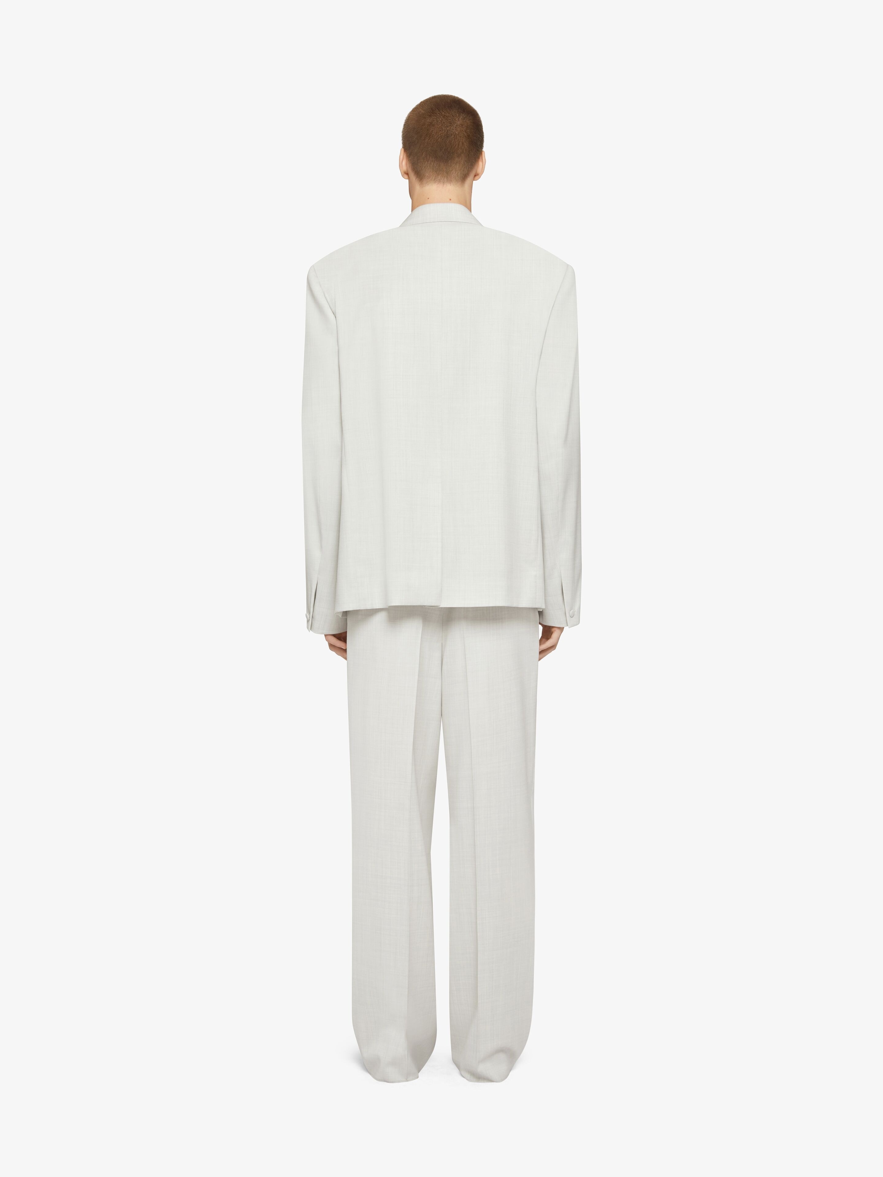 BOXY FIT JACKET IN WOOL - 4