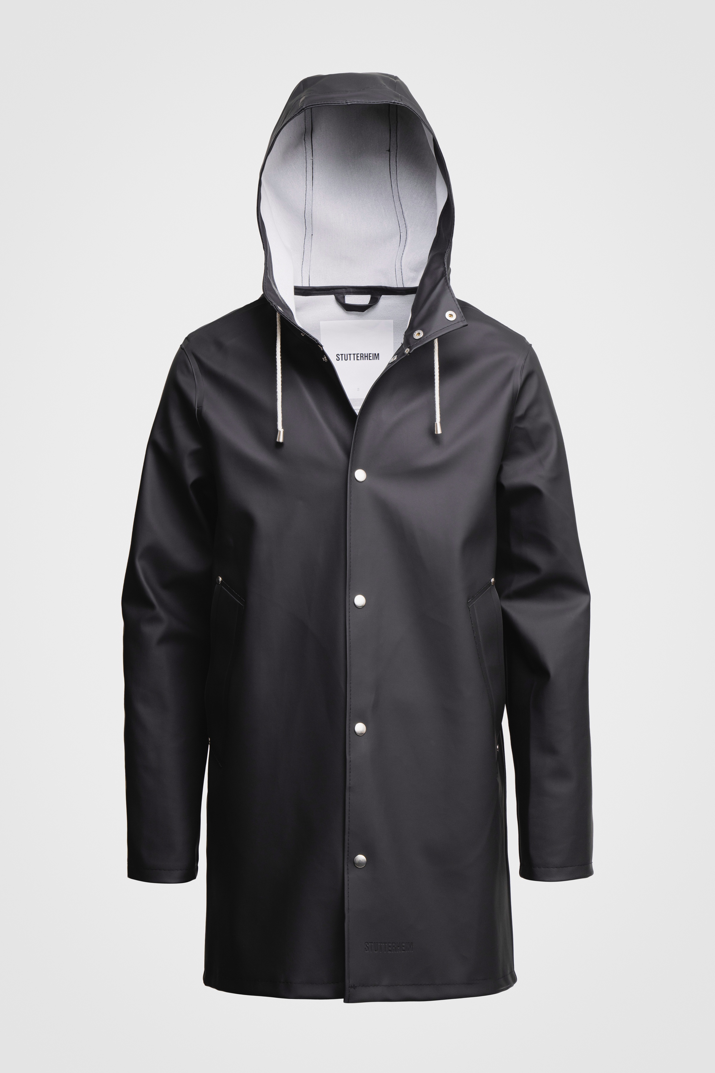 Stockholm Raincoat Black - 1