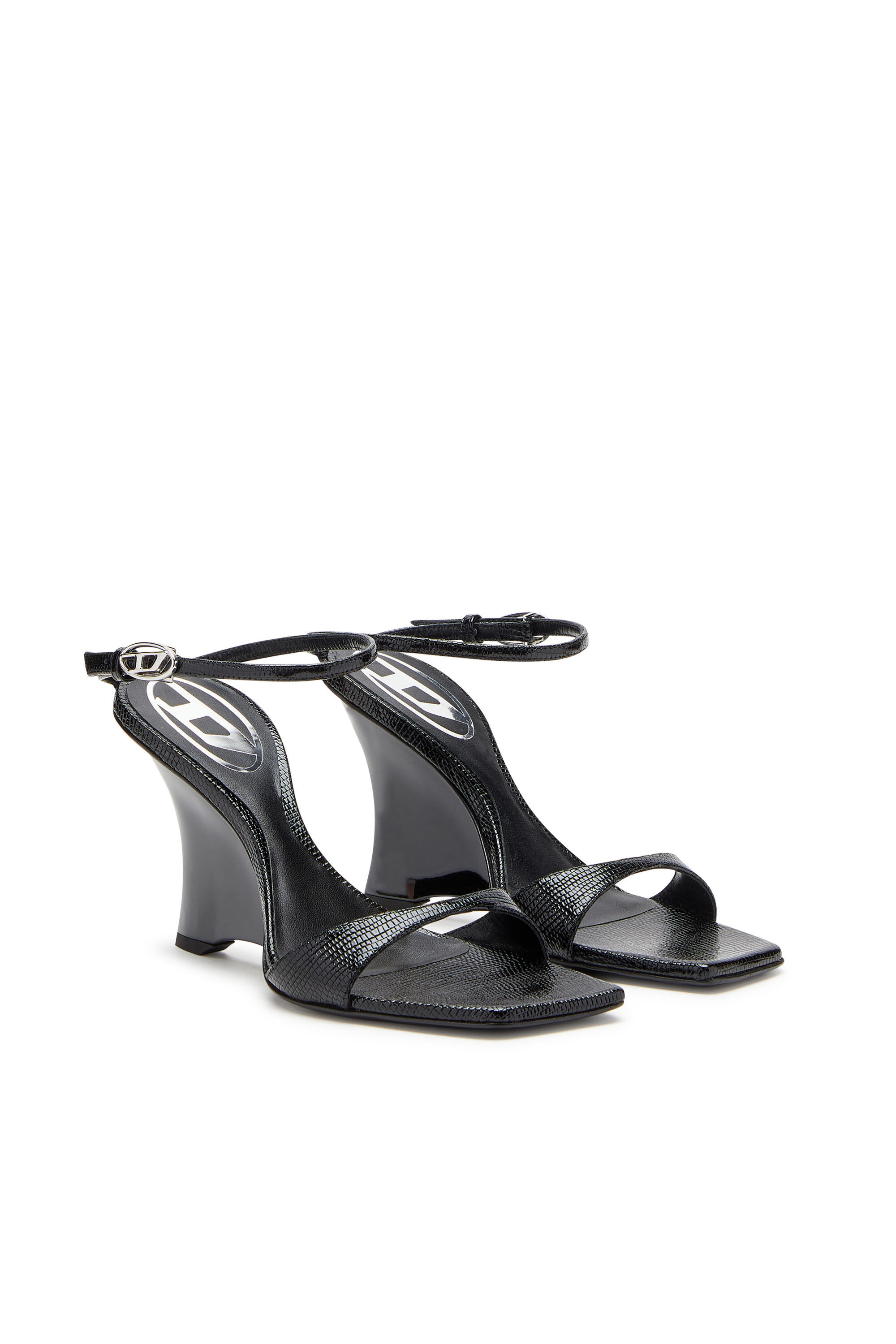 D-AMBER SANDAL WEDGE - 2