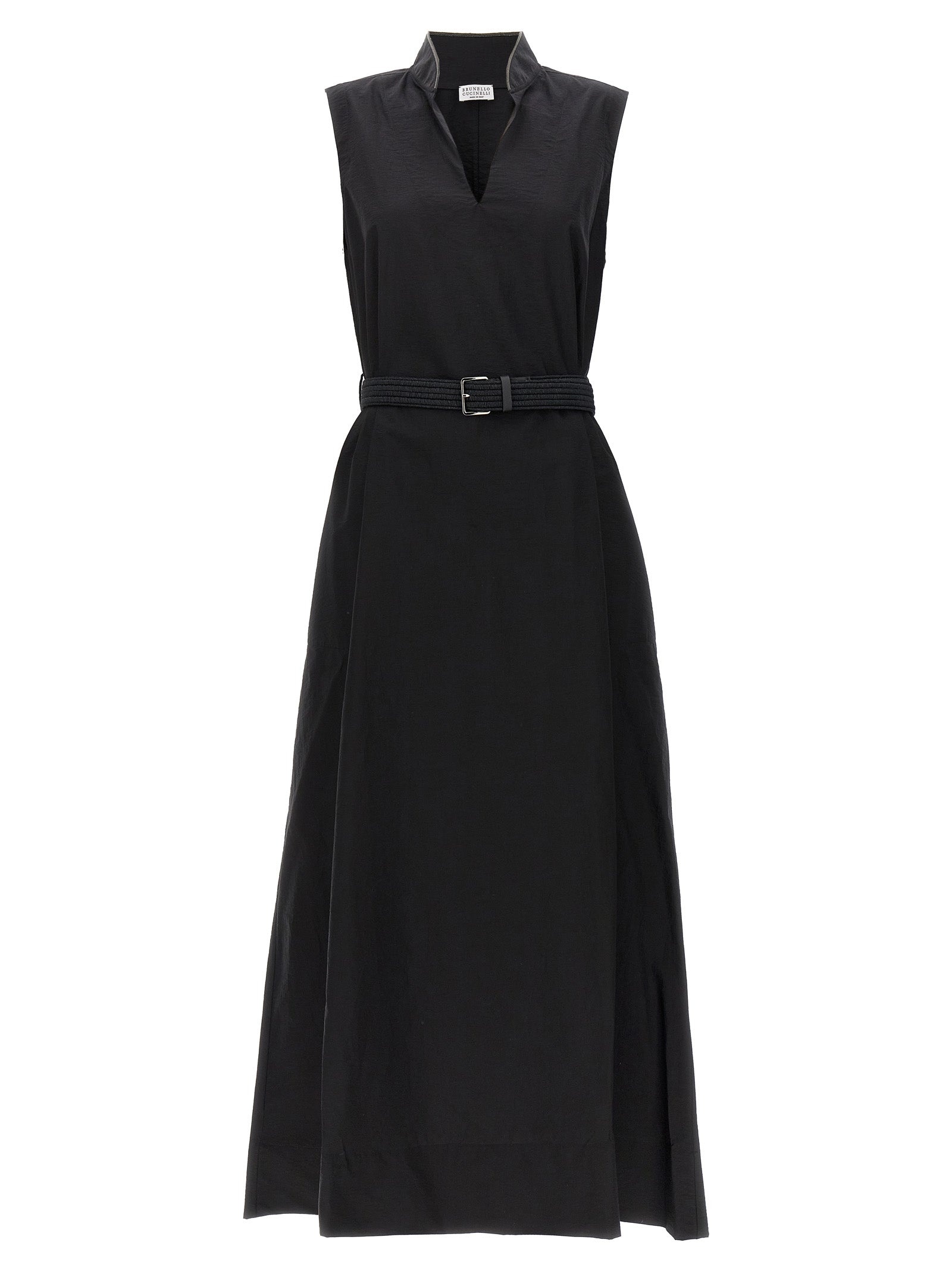 Brunello Cucinelli Long Belted Dress - 1