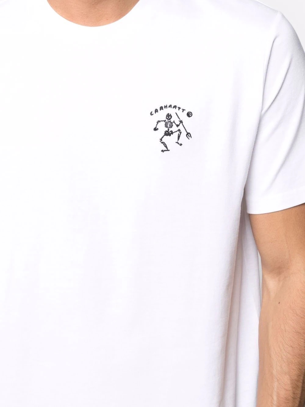 logo-patch short-sleeved T-shirt - 5