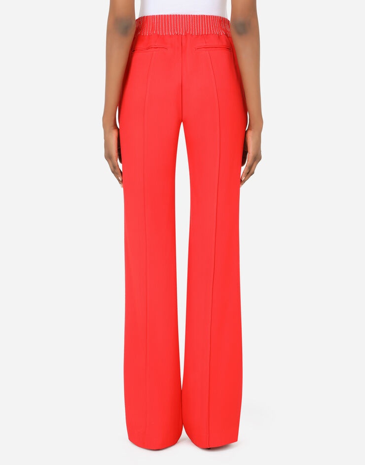 Twill palazzo pants - 2