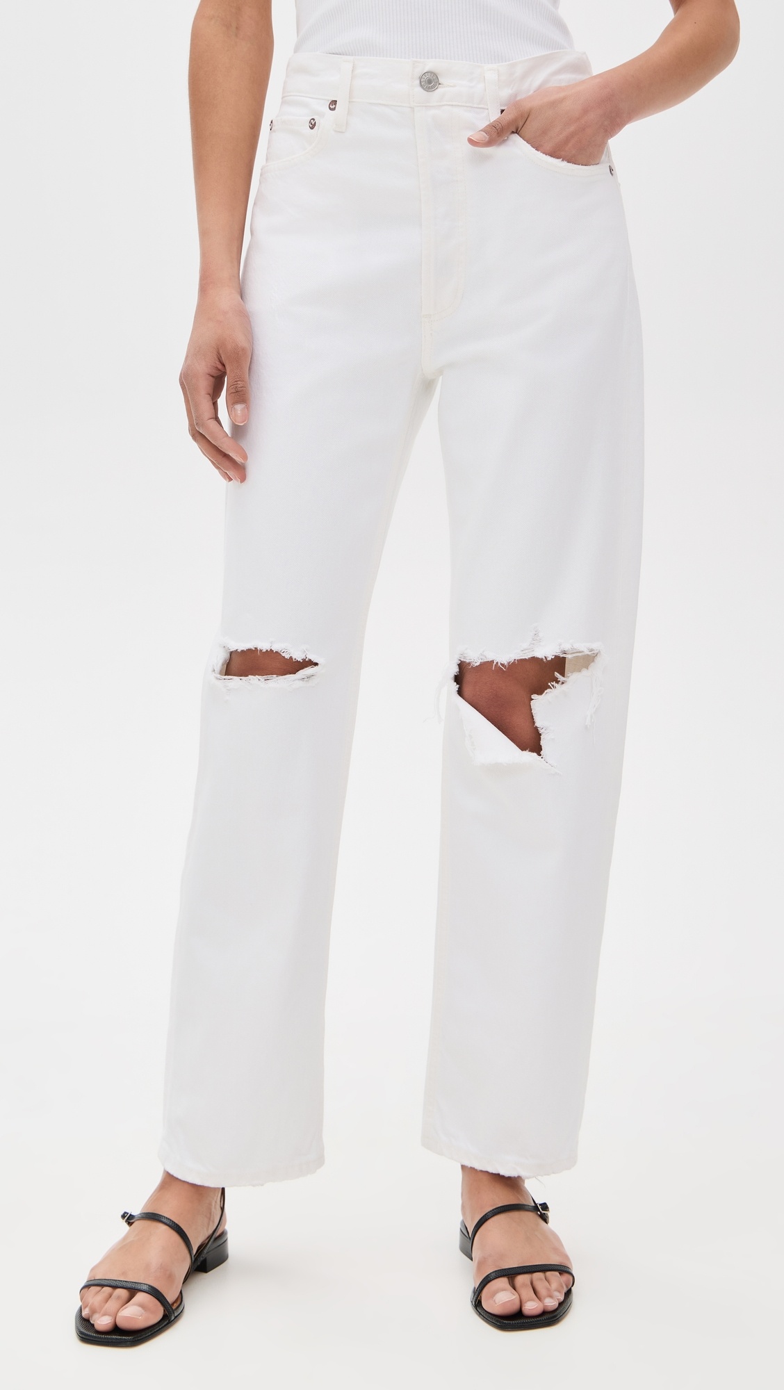 90's Mid Rise Loose Fit Jeans - 6