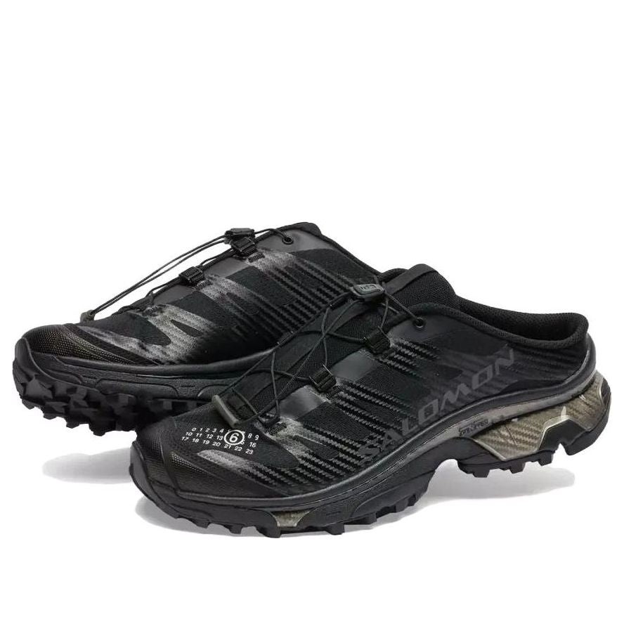 SALOMON x MM6 Maison Margiela XT-4 Mule 'Black' 475359 - 7