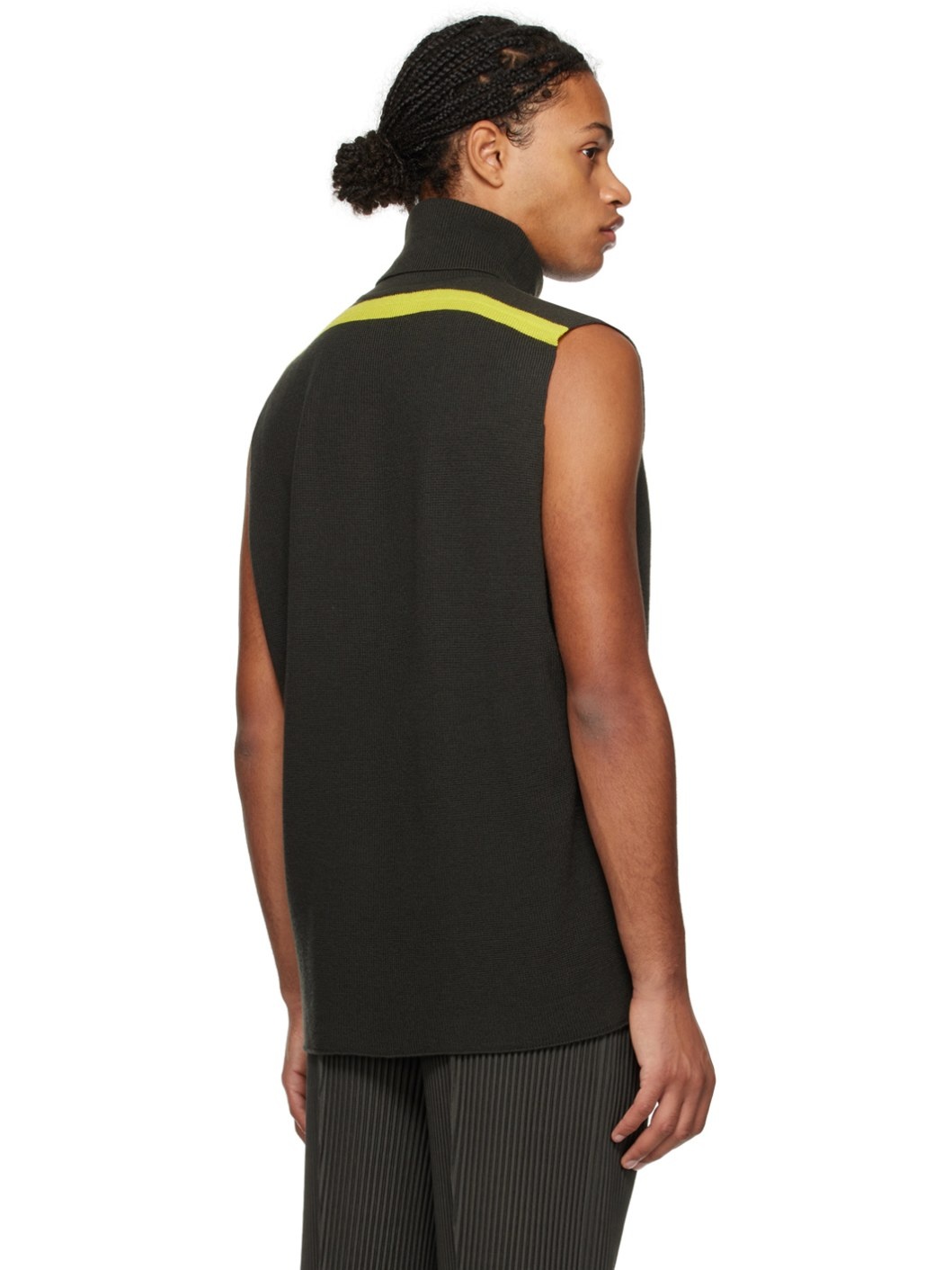 Black Framework Vest - 3