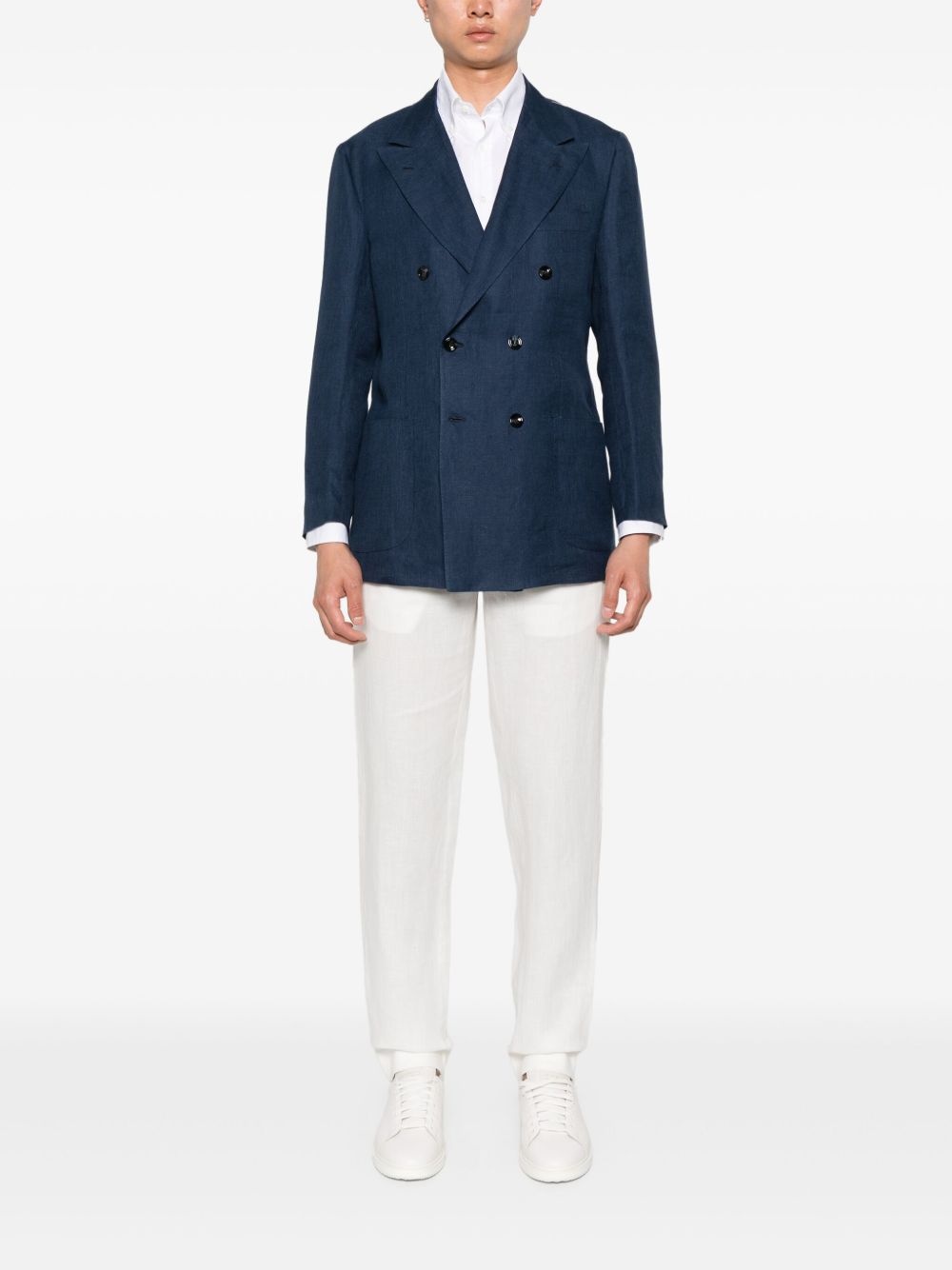 linen trousers - 2