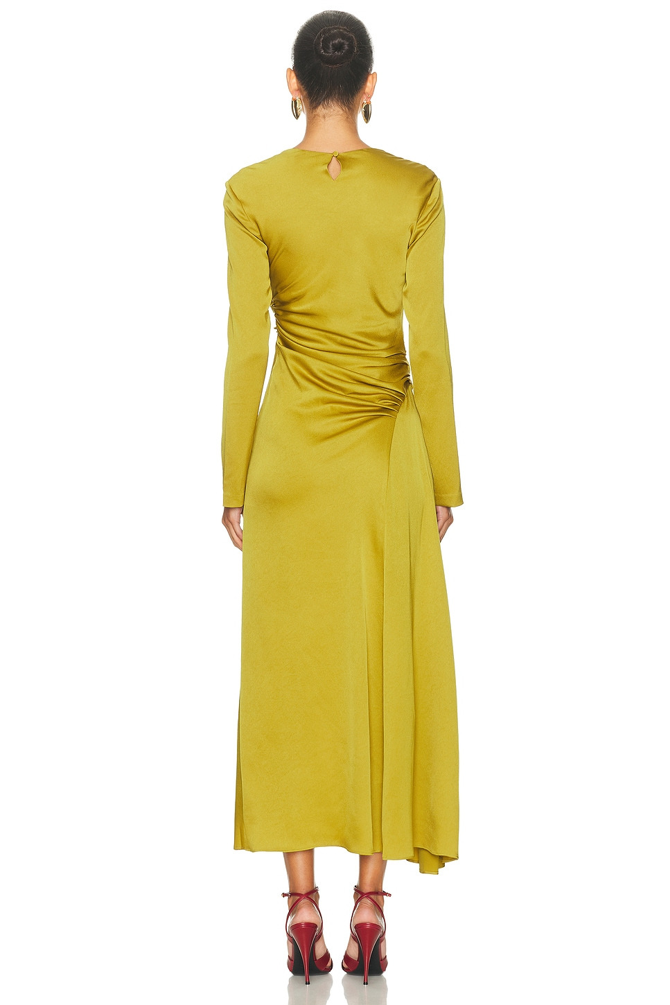 Odess Long Sleeve Midi Dress - 4