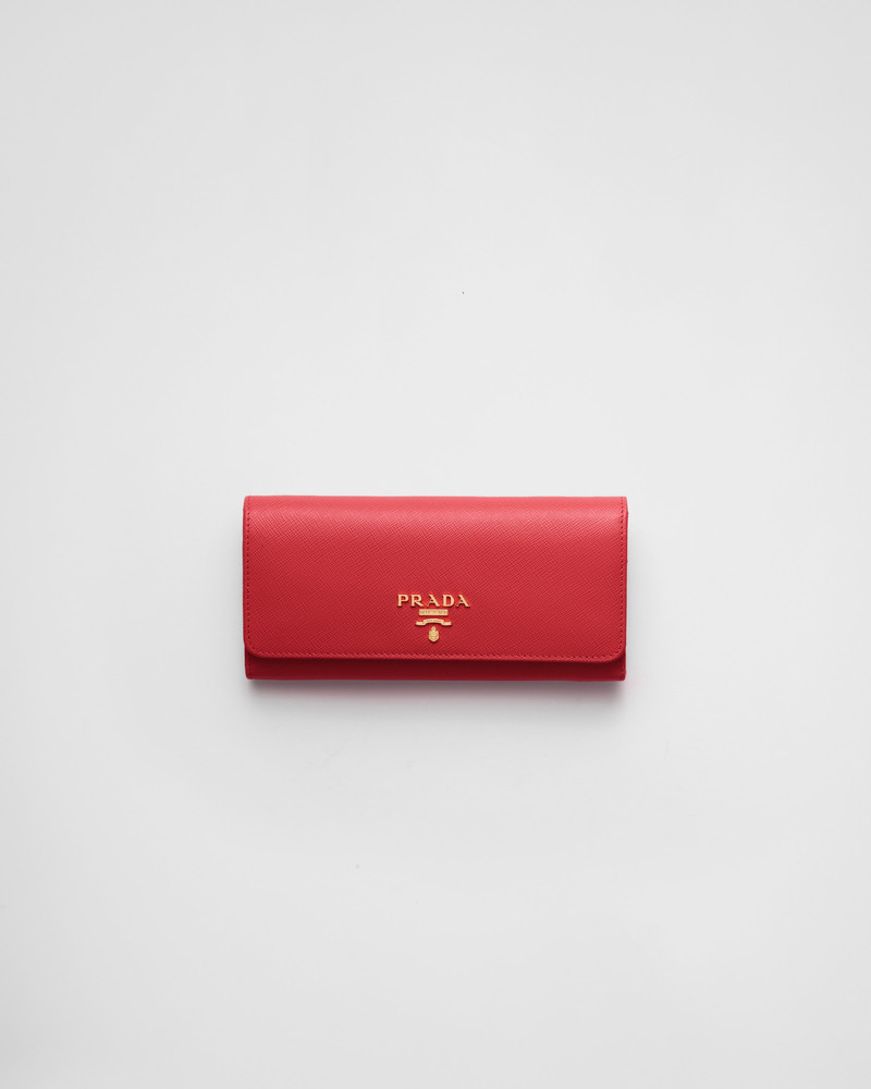 Large Saffiano Leather Wallet 1