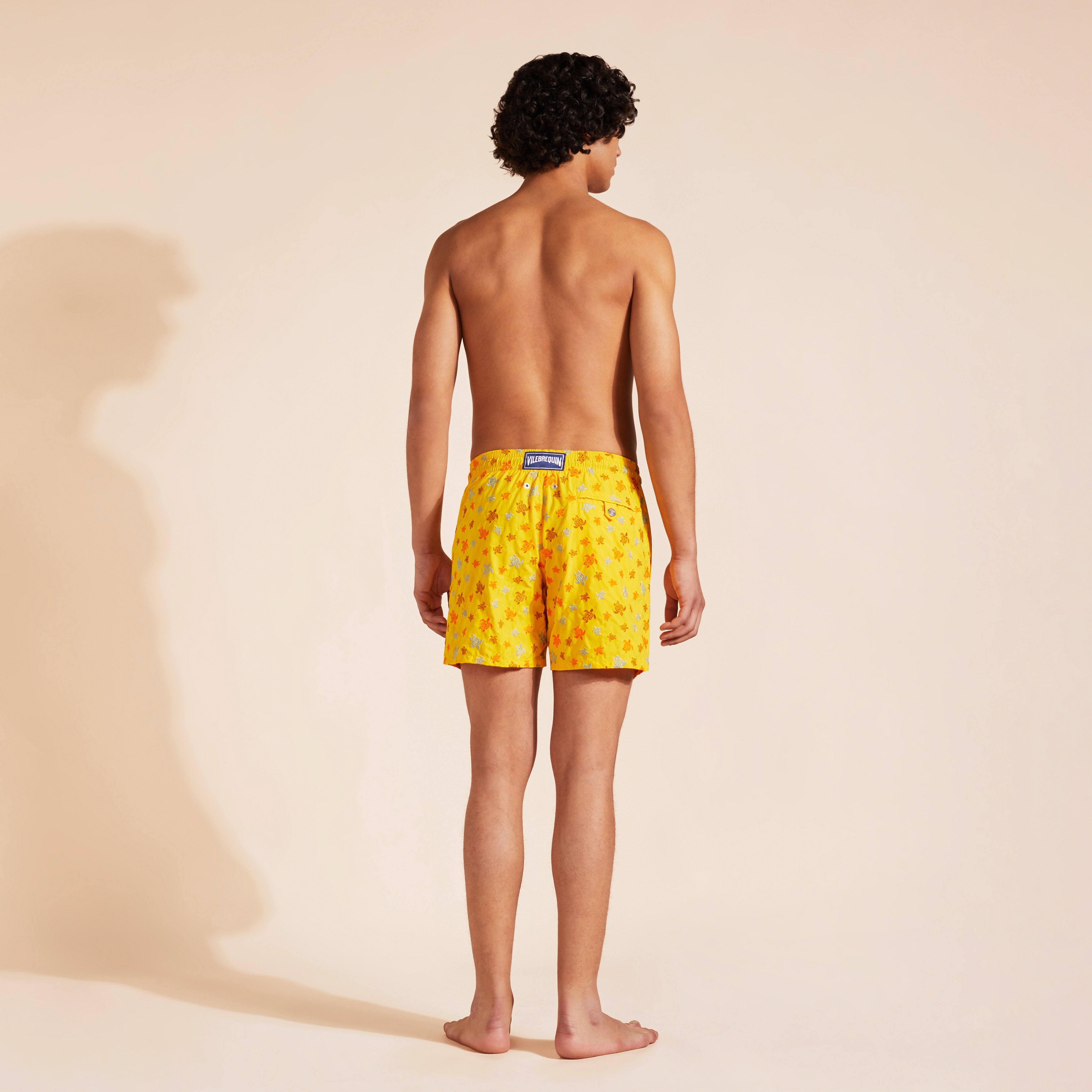 Men Swim Shorts Embroidered Ronde des Tortues - Limited Edition - 4