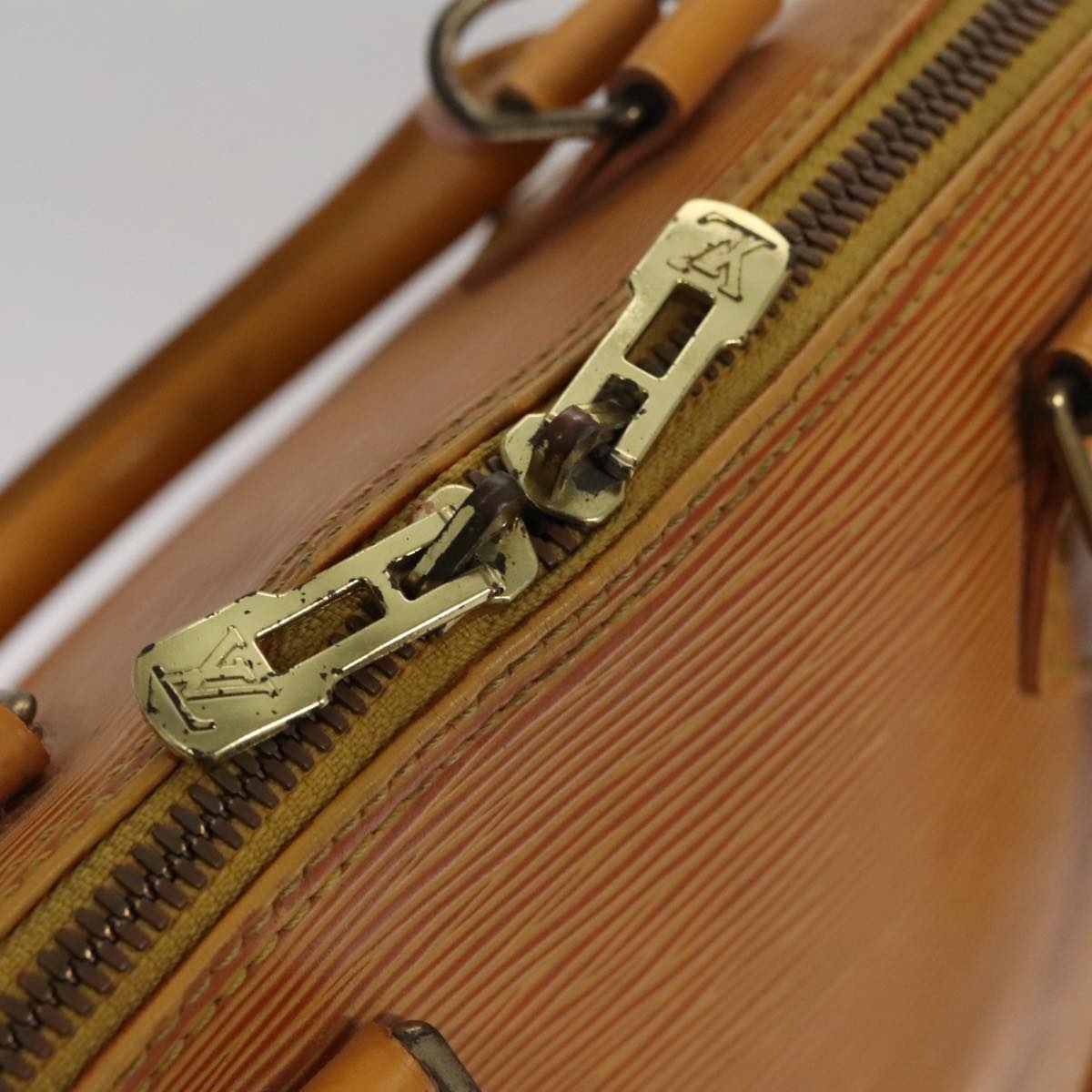 LOUIS VUITTON Epi Alma Hand Bag Yellow M52149 - 13