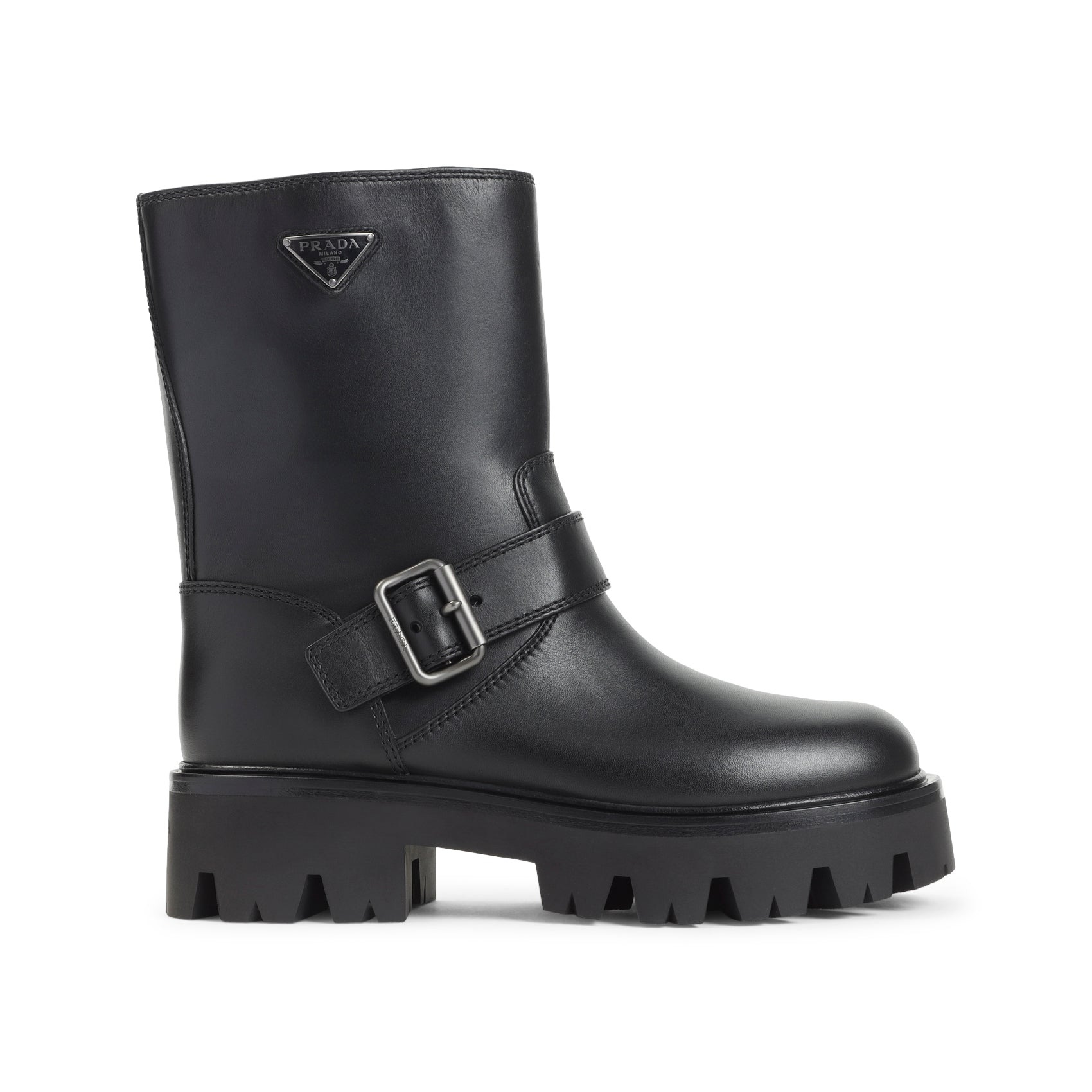 Prada Leather Ankle Boots Women - 1