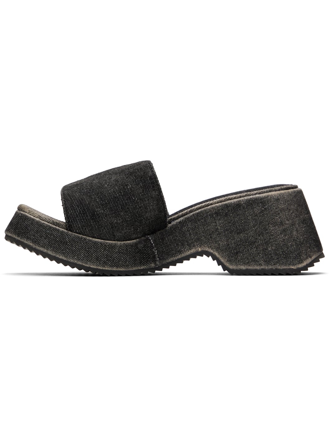 Black Sa-Oval D Pf W Heeled Sandals - 3