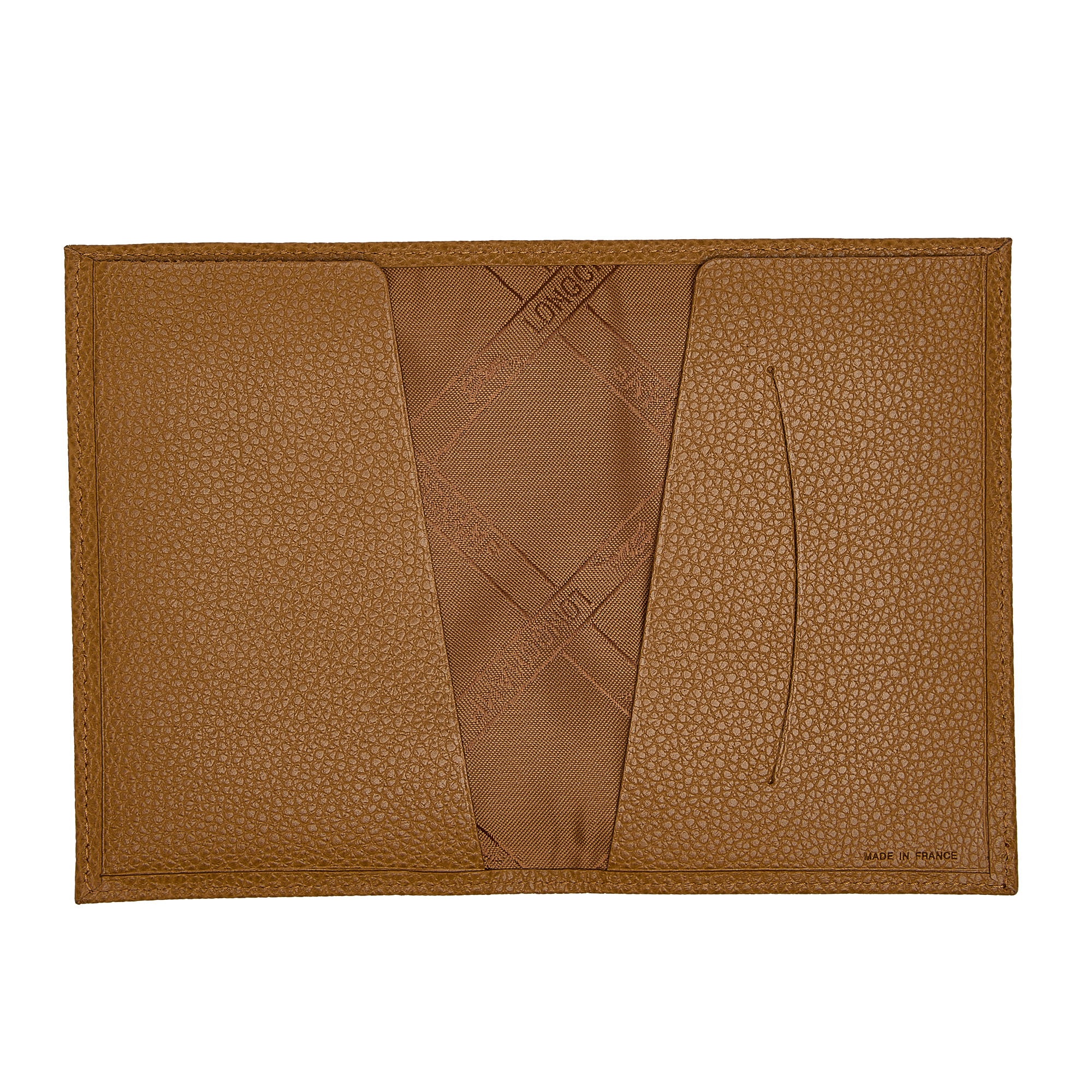 Le Foulonné Passport cover Walnut - Leather - 3