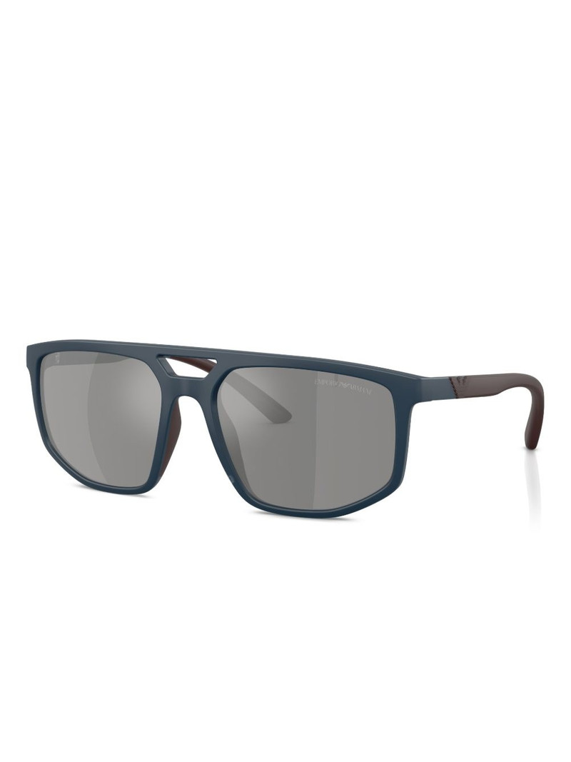 EMPORIO ARMANI oversize-frame sunglasses outlook