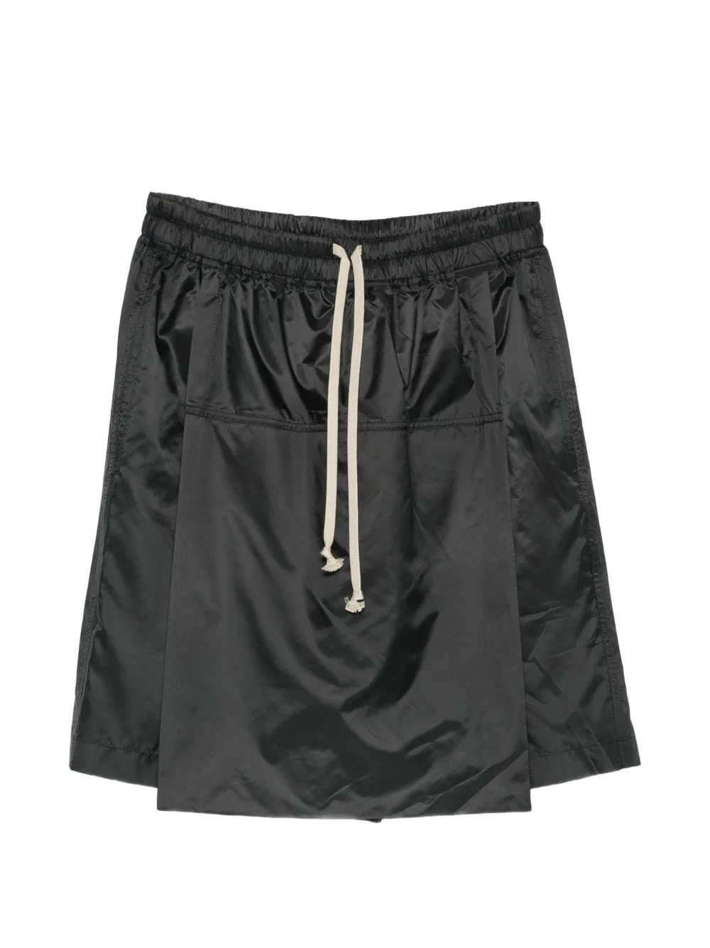 drawstring pocket skort - 1