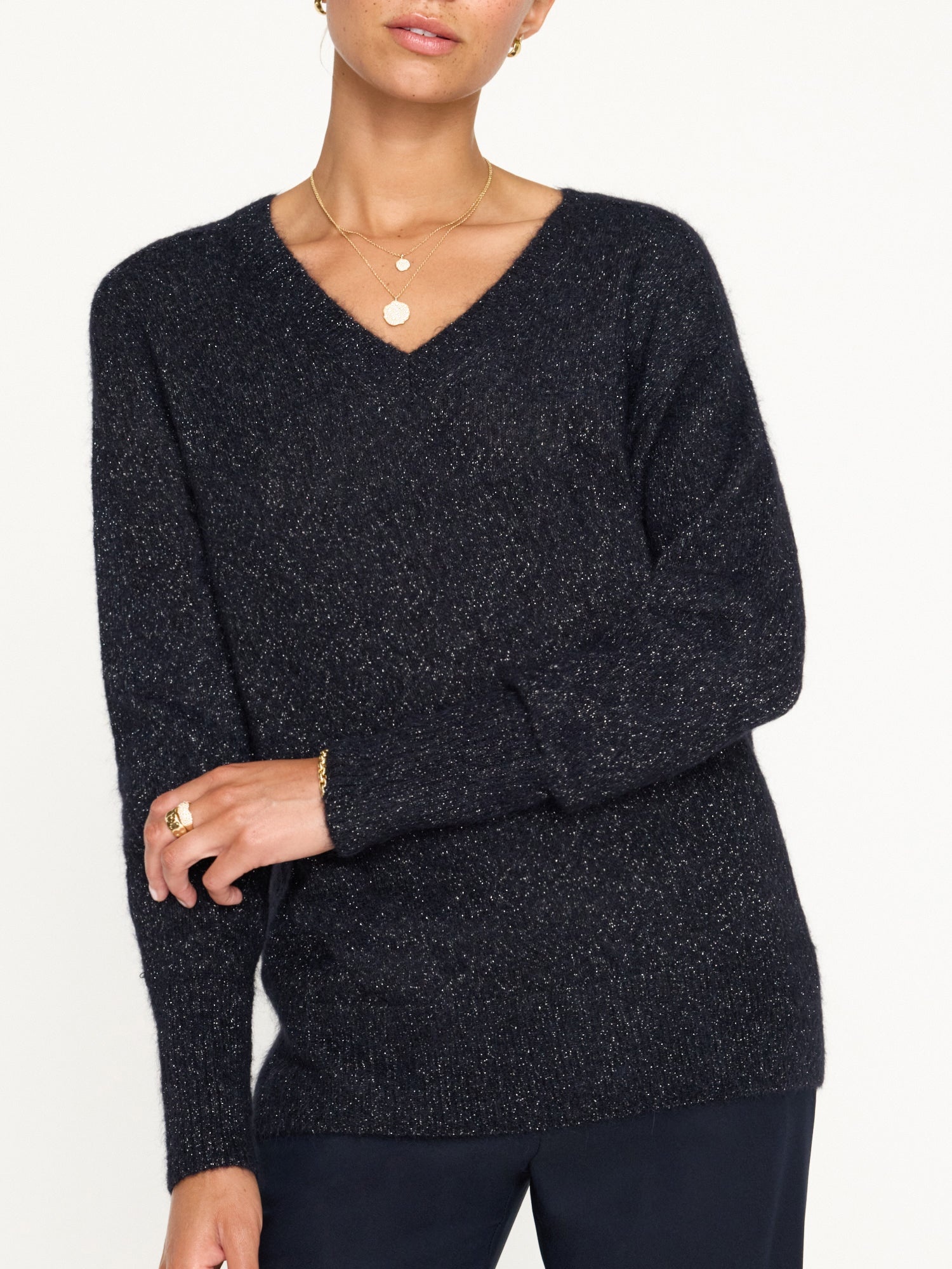 The Allery V-Neck Sweater - 4