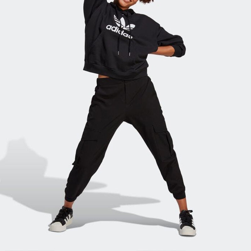 (WMNS) adidas Always Originals Trefoil Parka Hoodies 'Black' IC5576 - 2