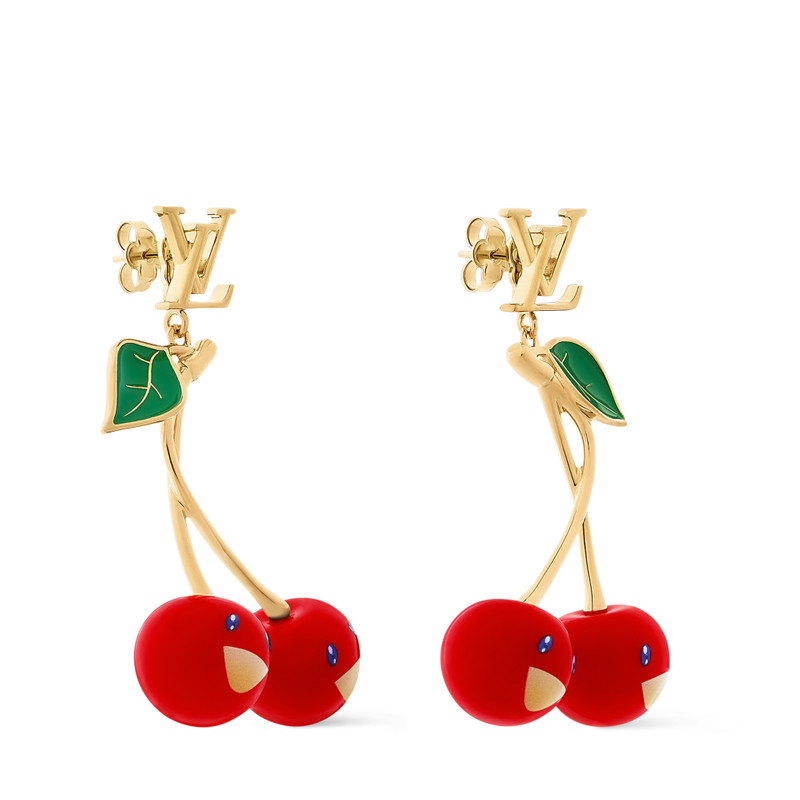 Louis Vuitton LV x TM Cerise Earrings outlook