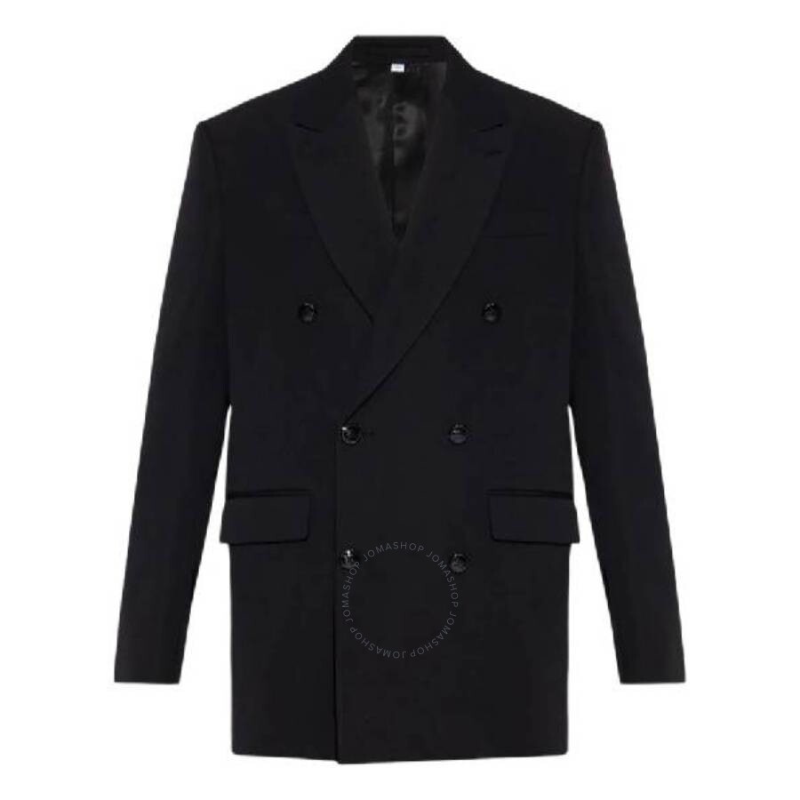 Burberry Men's Long Sleeve Double-Breasted Jacket, Brand Size 44R (US Size 34R) - 1