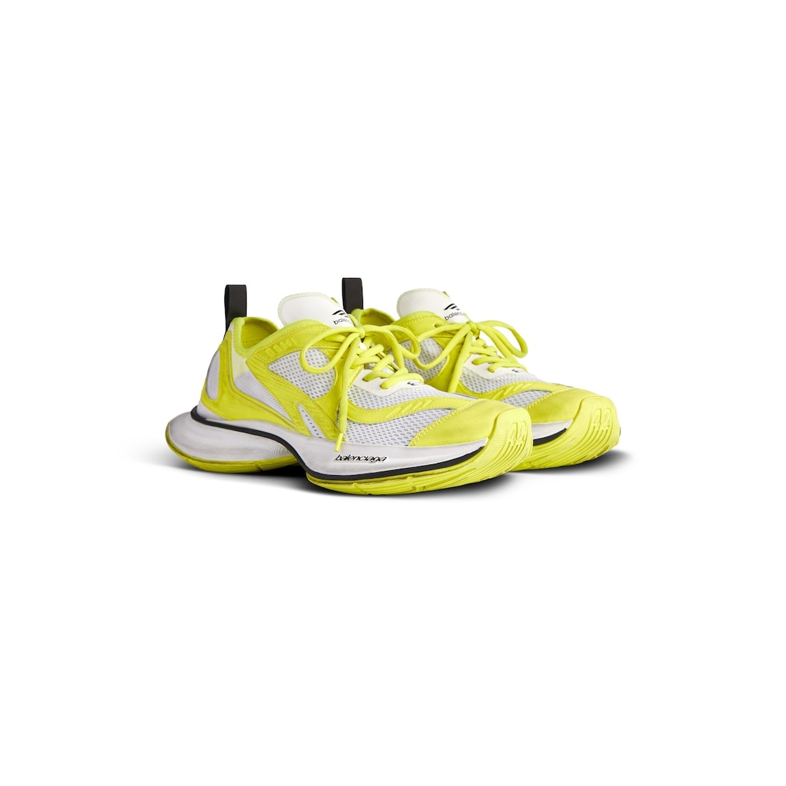 Men's Circuit Sneaker  in Neon Yellow/white/black - 2