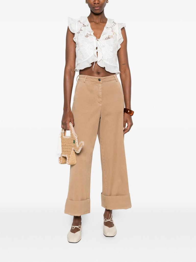 Sandro ruffled-detail blouse outlook