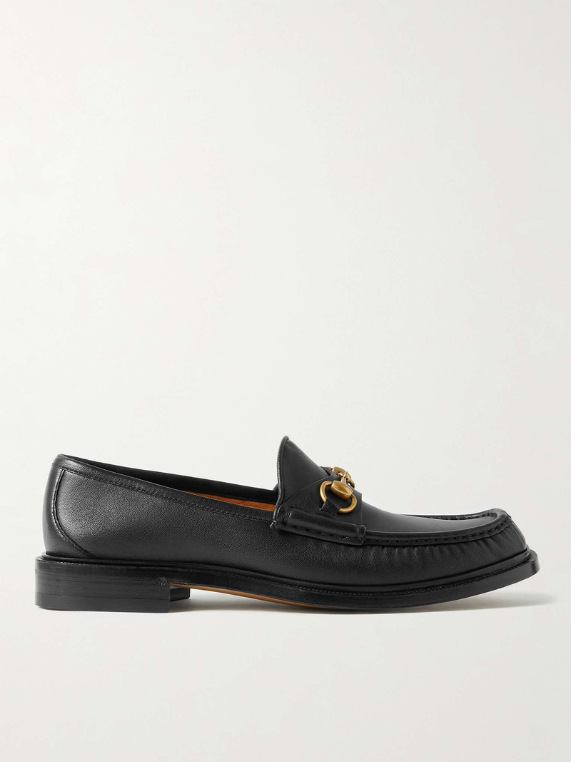 Horsebit Leather Loafers 1