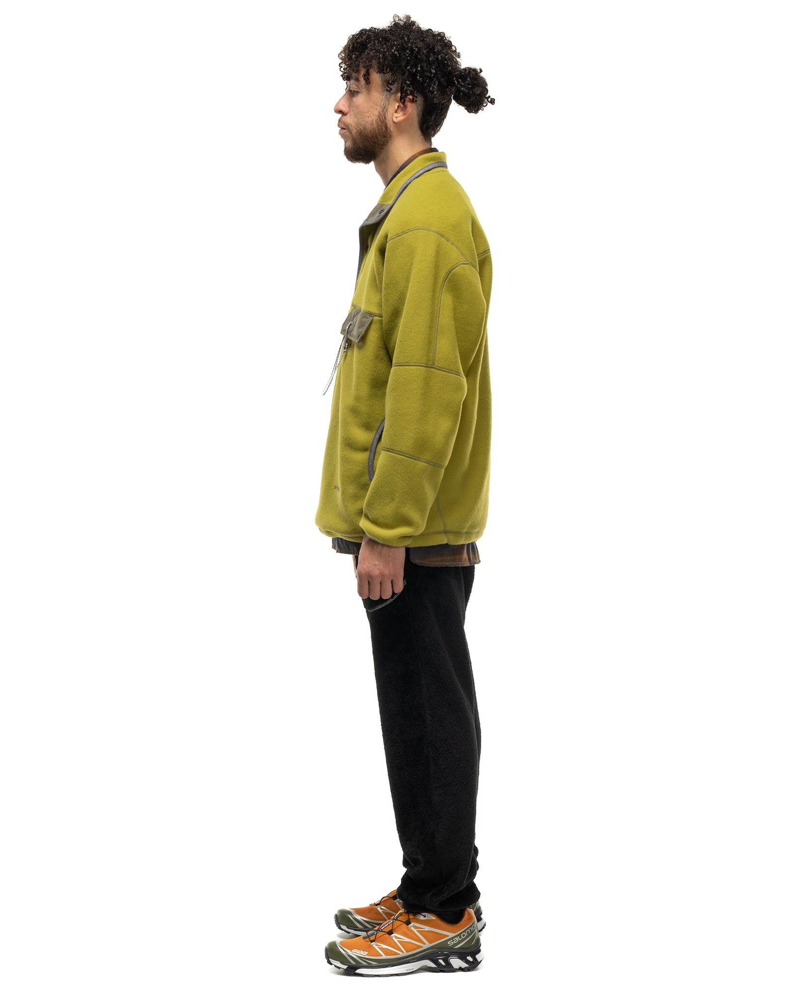 HIGH LOFT FLEECE PANTS BLACK - 3