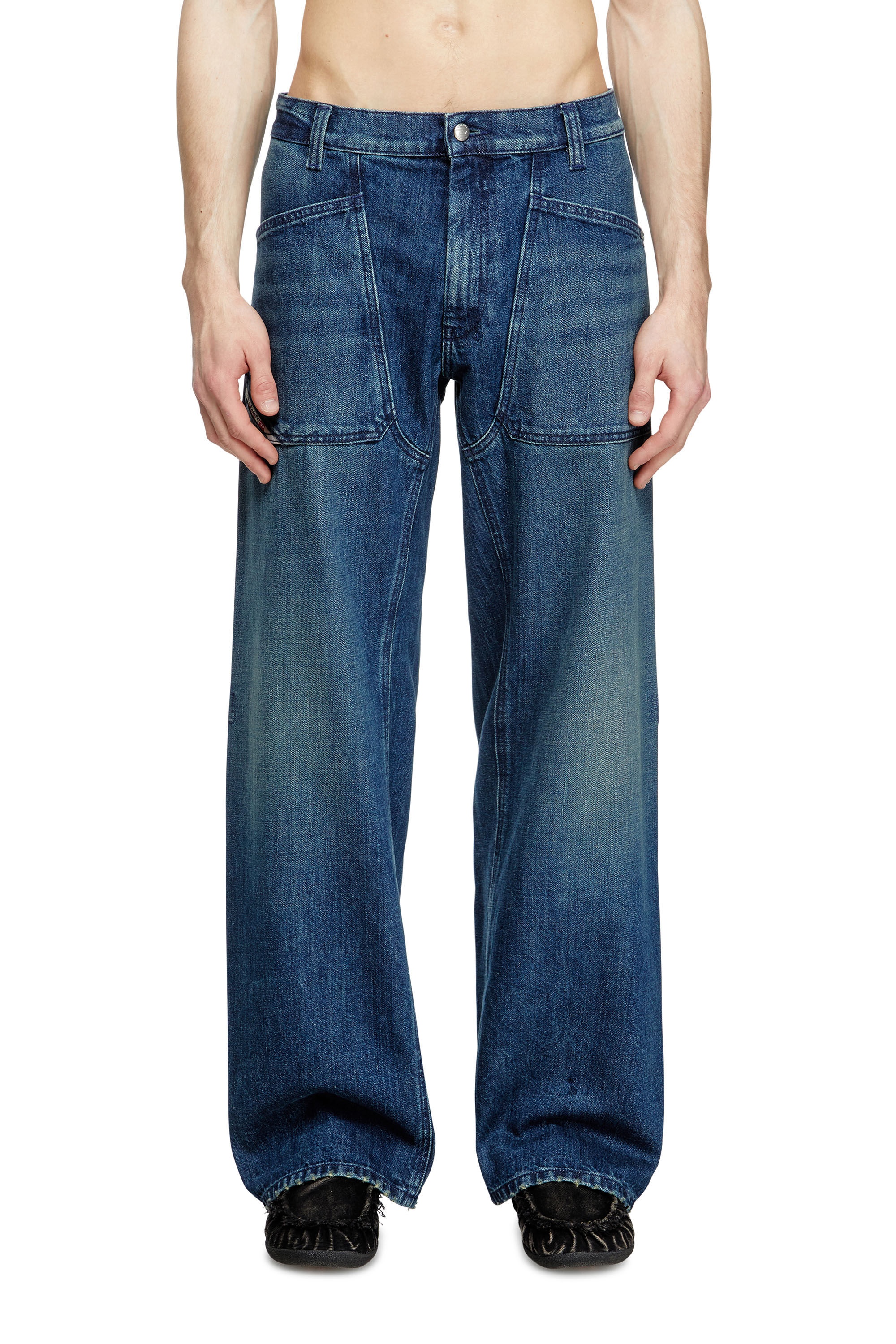 RELAXED JEANS D-ZETA 0DBDS - 3