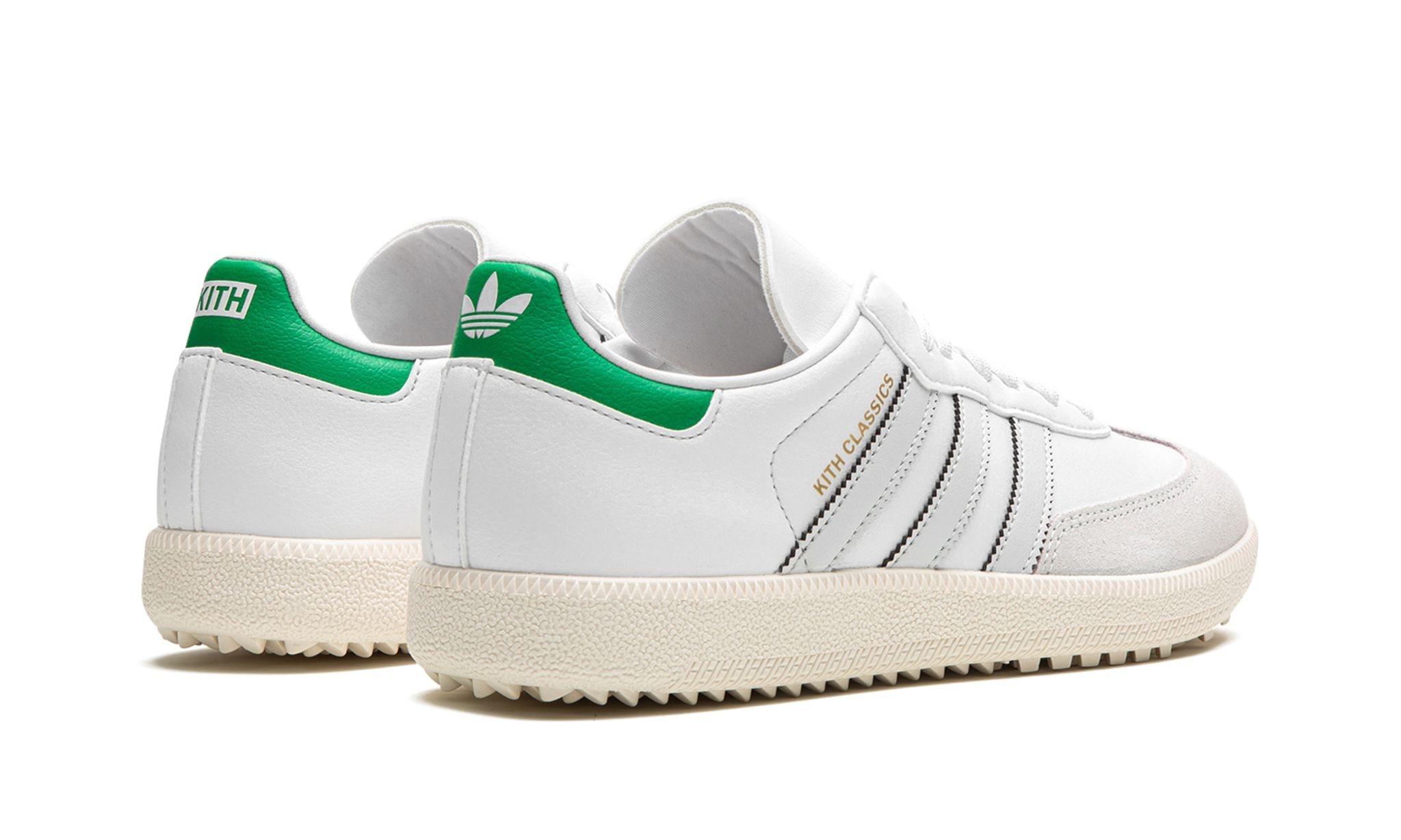 KITH×adidas Originals Samba White/Green adidas TD Samba OG - White / Silver Green / Gum – Kith
