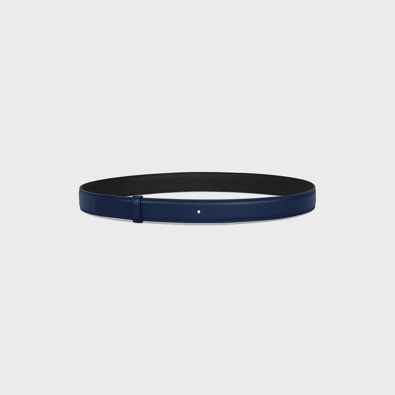 Reversible Strap 25MM IN Smooth and Grained Calfskin 1