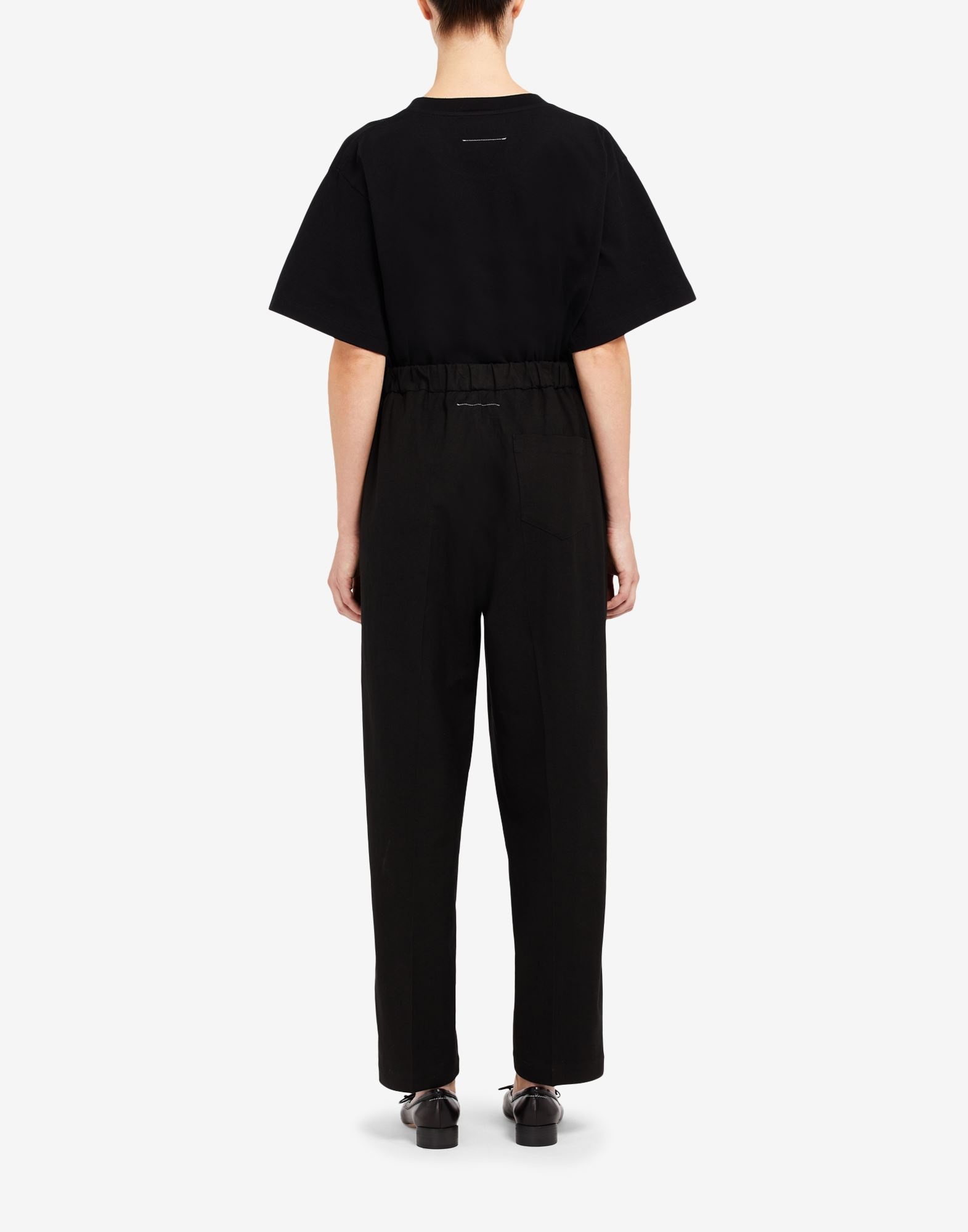 Linen canvas trousers - 4