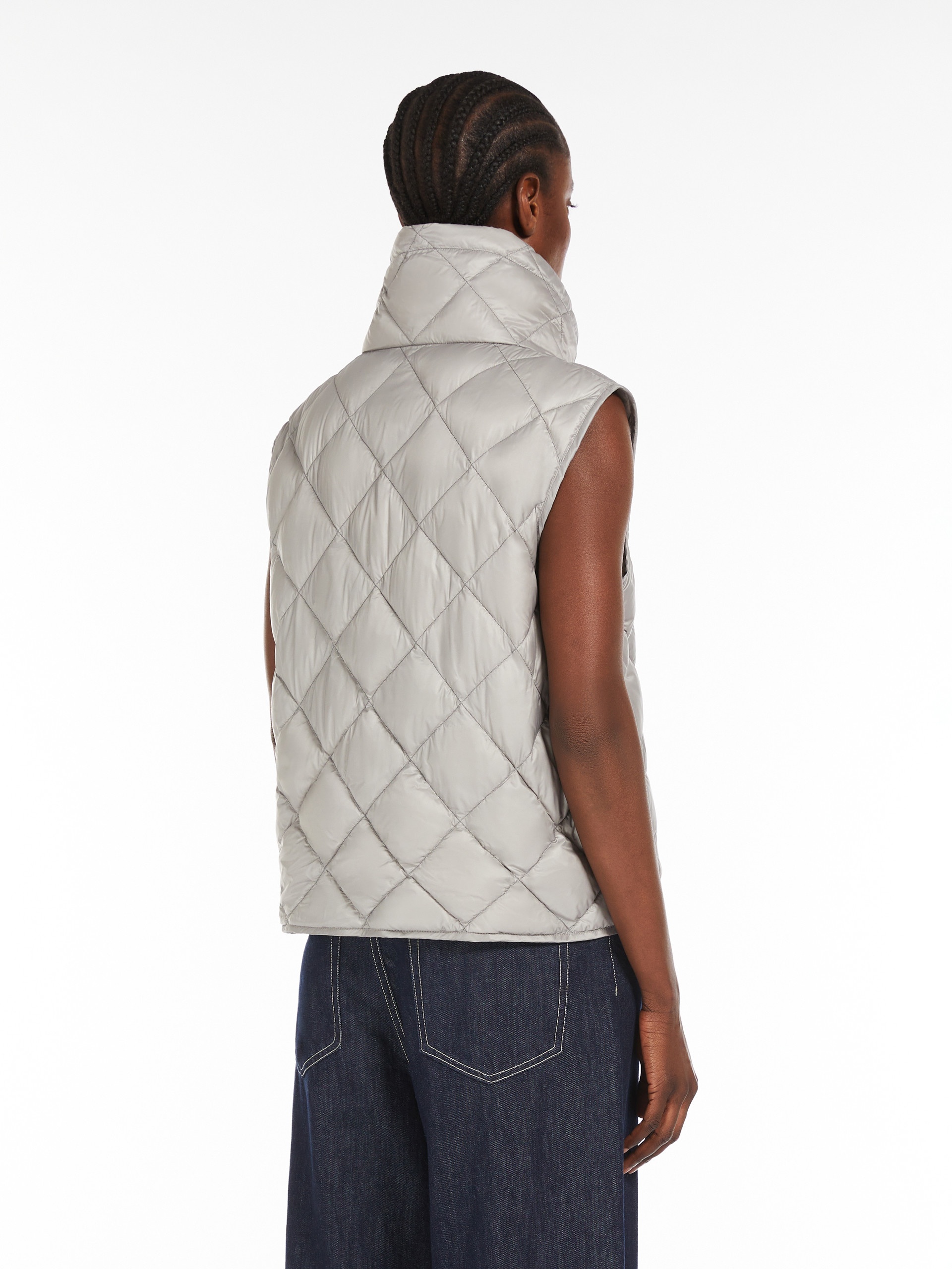 TREGIC Water-repellent canvas padded gilet - 4