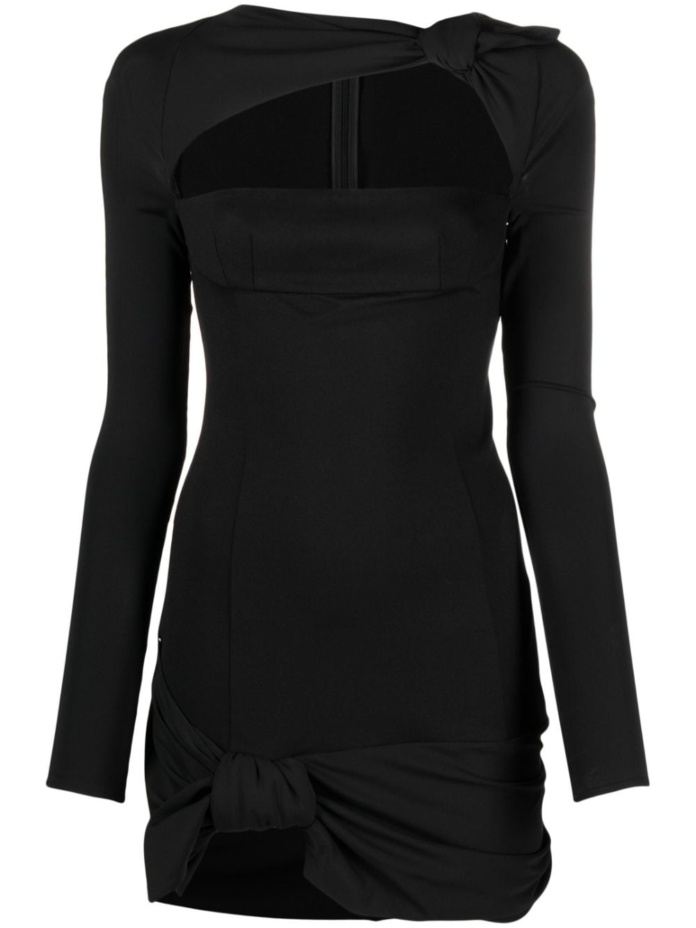 Donnie open-front minidress - 1