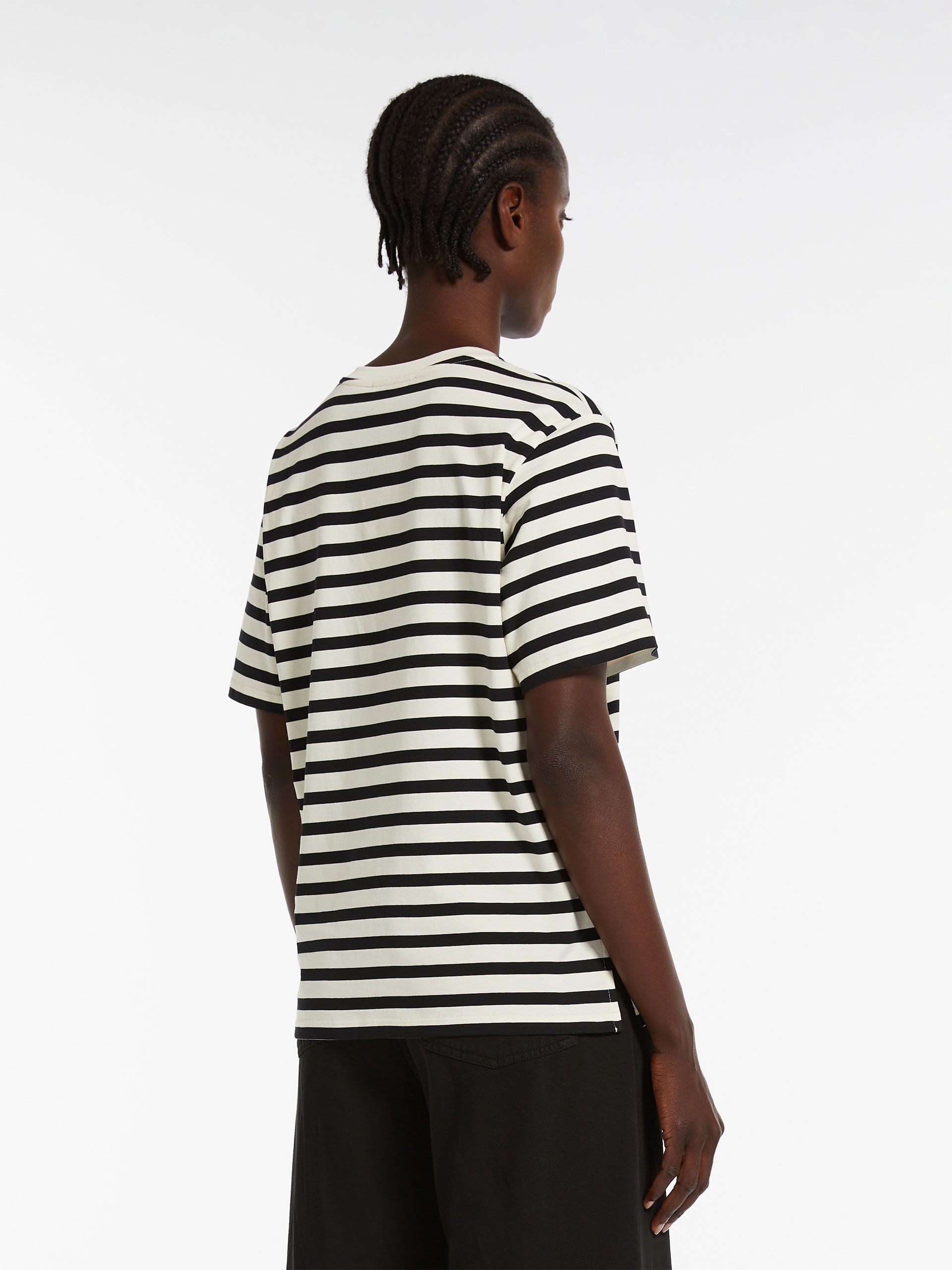 DEODARA Striped jersey T-shirt - 4