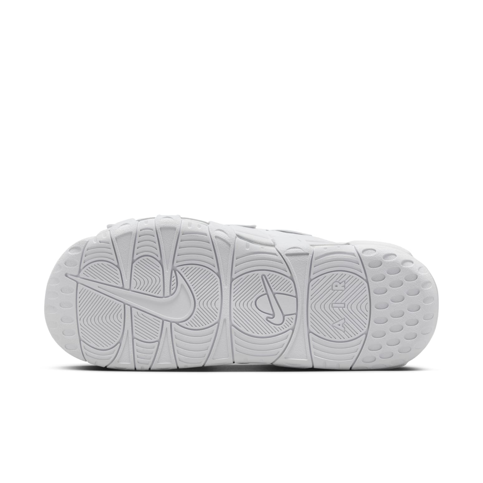 Nike Air More Uptempo Slides 'Triple White' FD9883-101 - 5