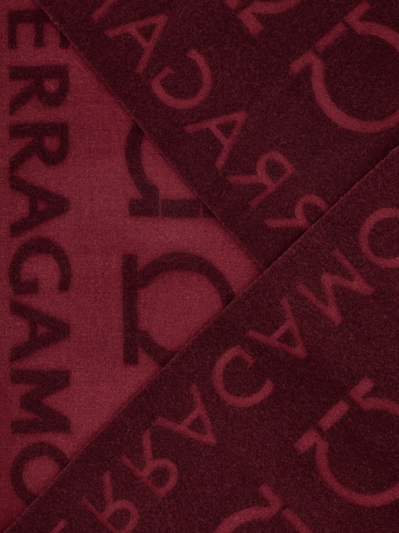 FERRAGAMO Gancini jacquard scarf outlook